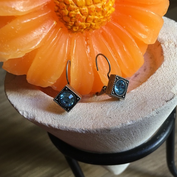 3 for 15! Vintage Silver Tone Crystal Earrings - Picture 2 of 8